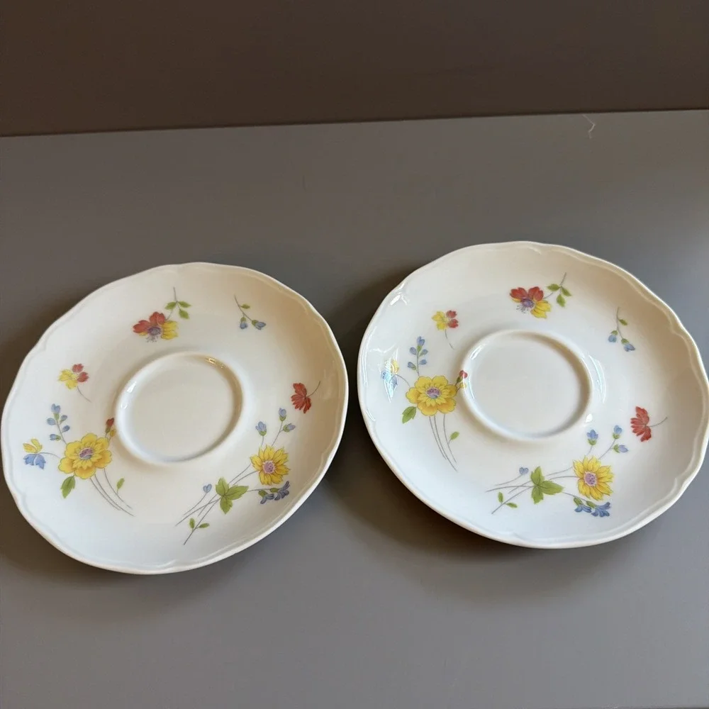 Set of 2 Vintage 1980s Rhythm China 